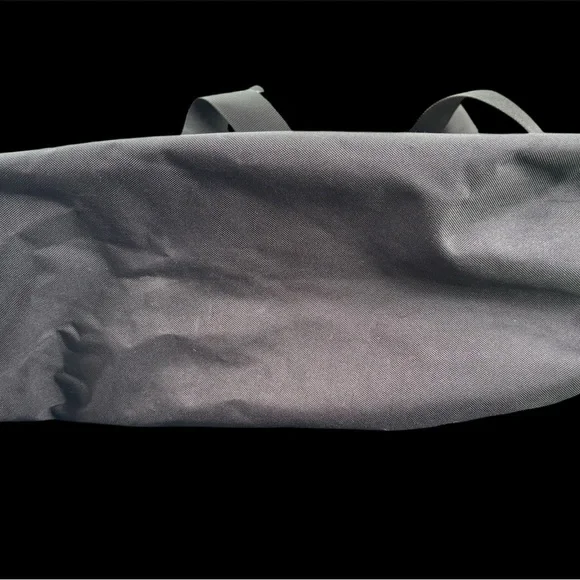 Victoria’s Secret Chic Gray and Black Tote with Gold Bold PINK Logo - Picture 3 of 4